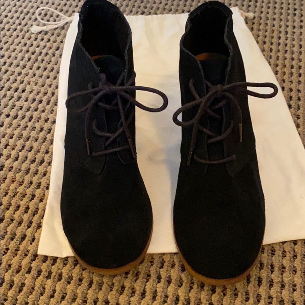 Toms Lunata Lace-up Booties
